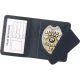 Strong Leather Centurion Side Opening Badge Case - Duty Style