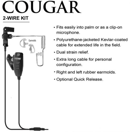 Cougar EP4005 Two-Wire Microphone - Click Image to Close