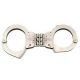 Smith & Wesson Model 1H Universal Hinged Nickel Finish Handcuffs