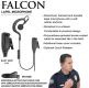 Falcon EP333 / EP333QR Small Speaker Lapel Microphone, Motorola