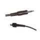 Replacement Coiled Cable with 3.5mm Threaded Plug