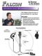 Falcon EP310QR Small Speaker Lapel Microphone with Quick Release