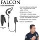 Falcon EP335 / EP335QR Small Speaker Lapel Microphone, Motorola