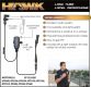 Hawk EP1335 / EP1335QR Long Tube Lapel Microphone, Motorola