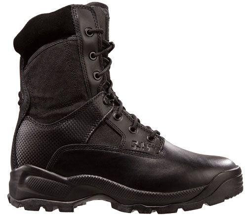 5.11 Tactical ATAC 8" Side Zip Boot / Black - Click Image to Close