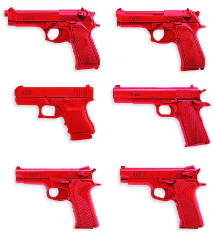 ASP Red Gun Training Handguns
