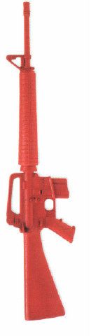 ASP Red Gun Government M16/AR15 - Click Image to Close