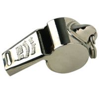 Acme Thunderer No. 60.5 Small Polished Nickel Police Whistle - Click Image to Close