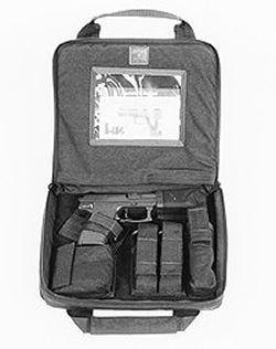 BlackHawk Discreet SOCOM Pistol Case (Black) - Click Image to Close