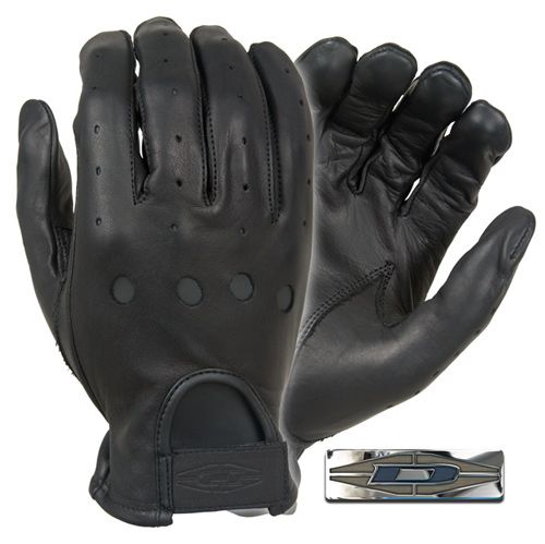 Damascus D22 Leather Driving Gloves, Full Finger