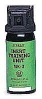 First Defense MK-3 Inert Training Unit - Stream (1.47 oz.) - Click Image to Close