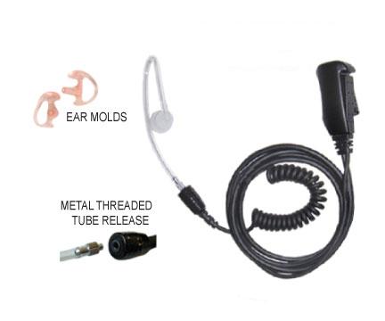 Coyote EP1205 Replacement Short Tube Lapel Microphone - Click Image to Close