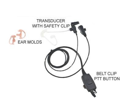 Jaguar EP3005 2-Wire Palm Microphone - Click Image to Close