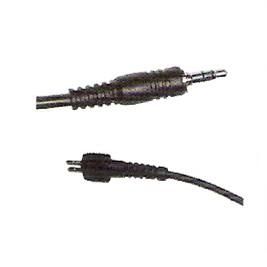 Replacement Coiled Cable with 3.5mm Threaded Plug