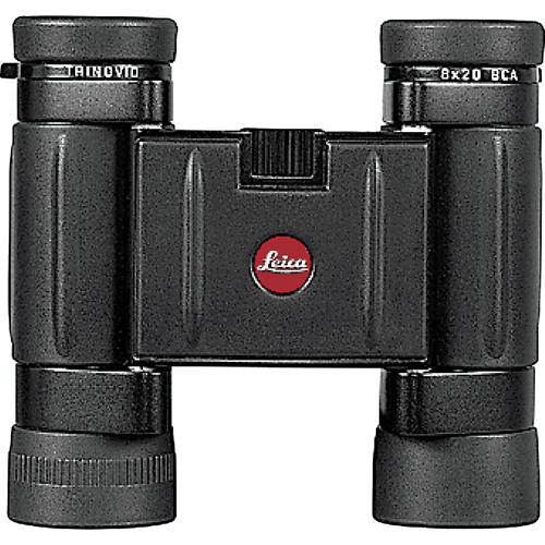 Leica Trinovid 8 x 20 BCA Compact Binoculars, Black w/ Case - Click Image to Close
