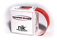 NIK Tamper Guard Evidence Tape