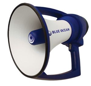 Blue Ocean Megaphone - Click Image to Close