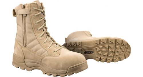 Original S.W.A.T. Men's Classic 9" Side Zip Boot / Tan - Click Image to Close