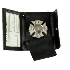 Strong Leather Co. Centurion Dress Snap Non-Recessed Badge Case - Click Image to Close
