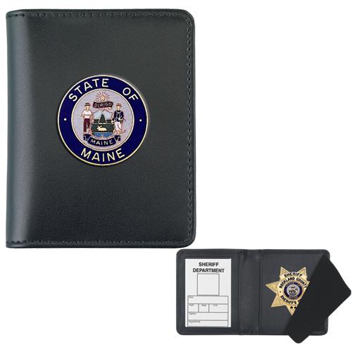 Strong Leather Co. Side Open Badge Case for Challenge Coin - Click Image to Close