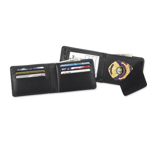 Strong Centurion Horizontal Hidden Badge Credit Card Wallet