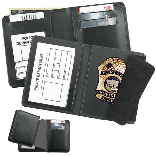 Strong Leather Co. Centurion Combination Badge Case & Wallet - Click Image to Close