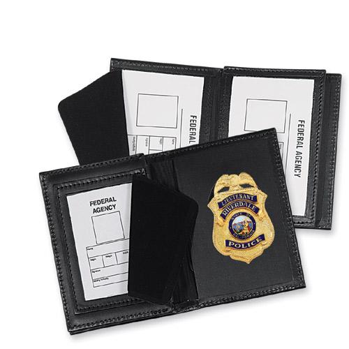 Strong Leather Co. Dress Badge Case with Smart Card Window