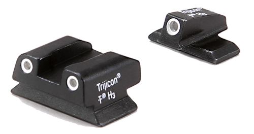 Trijicon BE10 Beretta 3 Dot Green Front & Rear Night Sights - Click Image to Close