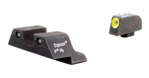 Trijicon GL101Y Glock HD Night Sight Set, Yellow Front Outline