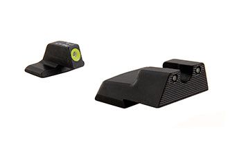 Trijicon HK111Y H&K 45 HD Night Sight Set, Yellow Front Outline - Click Image to Close