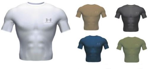 Under Armour 5039 Men's HeatGear Tactical Full T-Shirt - Click Image to Close