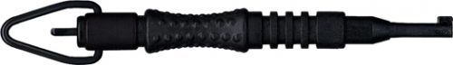 Zak ZT11P Carbon Fiber Swivel Handcuff Key - Black - Click Image to Close
