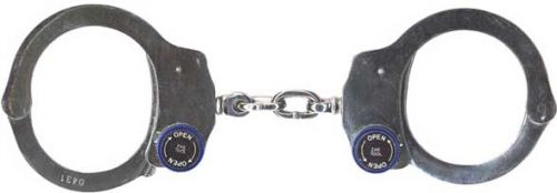 Zak ZT60 Tactical Training Handcuff - Chain Link - Nickel