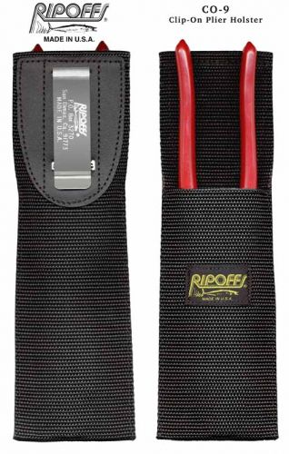 Ripoffs CO-9 Large Plier Sheath / 9" Side Cutters, Term Crimpers - Click Image to Close