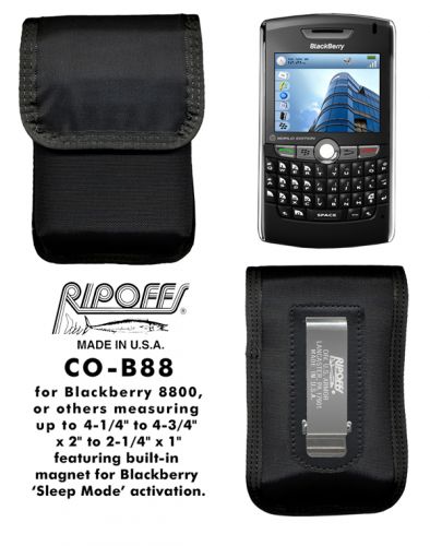 Ripoffs CO-B88 Clip-On Holster for Blackberry 8800 - Click Image to Close