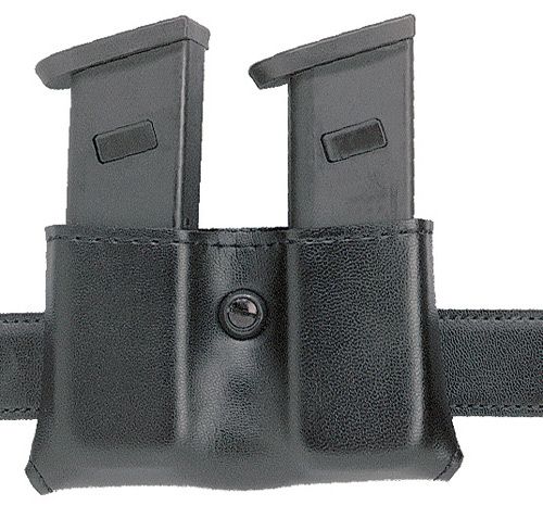 Safariland Model 079 Concealment Double Magazine Pouch - Snap On - Click Image to Close