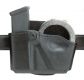 Safariland Model 573 Single Magazine Pouch with Handcuff Pouch